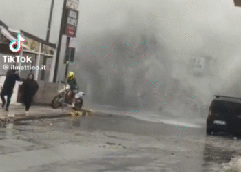 Alerta roja en el sur de Italia por fenómenos meteorológicos extremos