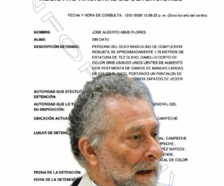 Detienen al rector de la Universidad de Campeche por posesión simple de drogas