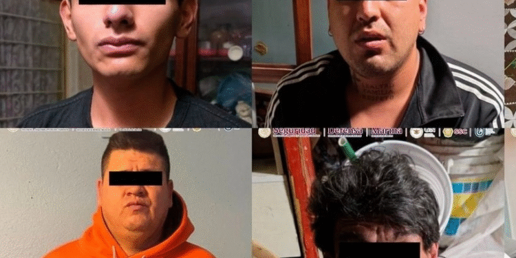 Detienen a cinco integrantes de ‘Los Kena’ tras cateos en Coyoacán