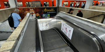 Ponen en marcha 20 nuevas escaleras eléctricas en el Metro de CDMX de 120 que serán sustituídas