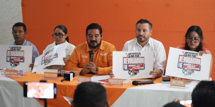 MC impugnará cómputo de revocación de mandato en Oaxaca por anomalías