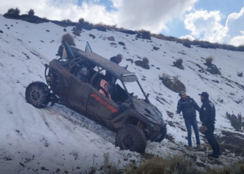 PROFEPA realiza detención de RZR en el nevado de Toluca
