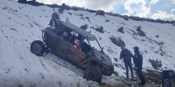 PROFEPA realiza detención de RZR en el nevado de Toluca