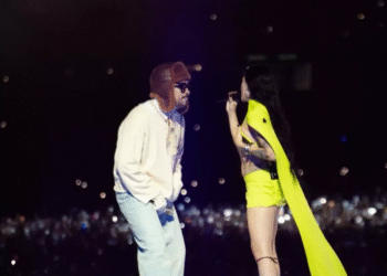 Bad Bunny y Cazzu se reencuentran: comparten escenario en pleno San Valentín