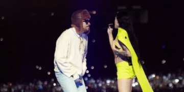 Bad Bunny y Cazzu se reencuentran: comparten escenario en pleno San Valentín