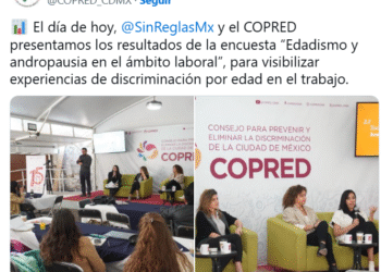 Andropausia detona casos de discriminación laboral: Copred