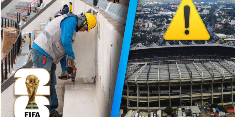 Denuncian atraso en obras de infraestructura para el Mundial 2026 en CDMX