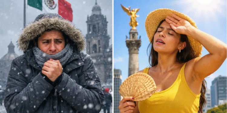 CDMX, del Calor al Frío