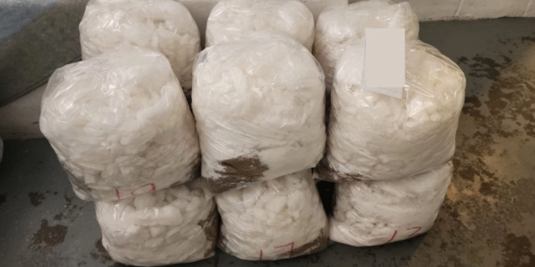 Aseguran 75 kilos de metanfetamina en Guanajuato; cargamento es valuado en 10 mdp