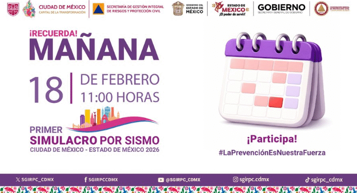 Primer simulacro 2026