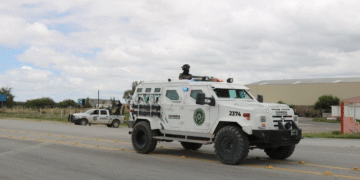 Ataque armado en Cerro San Pedro, SLP, deja 2 oficiales de la Guardia Civil heridos
