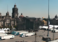 Así luce el Zócalo de CDMX a un día del concierto gratuito de Shakira