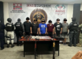 Detienen en Chiapas a seis presuntos integrantes del CJNG con armas y drogas