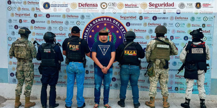 Aprehenden a presunto jefe de plaza del CJNG en Acapulco