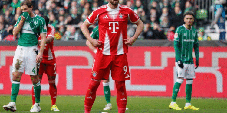 Bayern Múnich golea al Werder Bremen y mantiene la cima de Budesliga