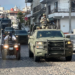 Refuerzan seguridad en Puerto Vallarta con 300 militares y 40 vehículos tácticos