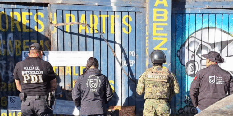 Capturan a integrantes de banda dedicada al robo de autopartes