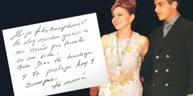 María Sorté celebra el cumpleaños 44 de Omar García Harfuch con emotivo mensaje