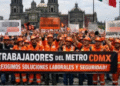 Trabajadores del Metro marchan por riesgos a usuarios y advierten paros por falta de mantenimiento