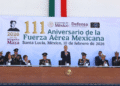 Sheinbaum celebra 111 años de la Fuerza Aérea Mexicana