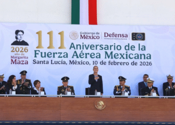 Sheinbaum celebra 111 años de la Fuerza Aérea Mexicana