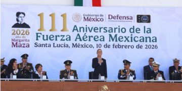 Sheinbaum celebra 111 años de la Fuerza Aérea Mexicana