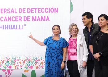 Clara Brugada  lanza estrategia “Chichihualli” contra el cáncer de mama; CDMX realizará hasta medio millón de mastografías