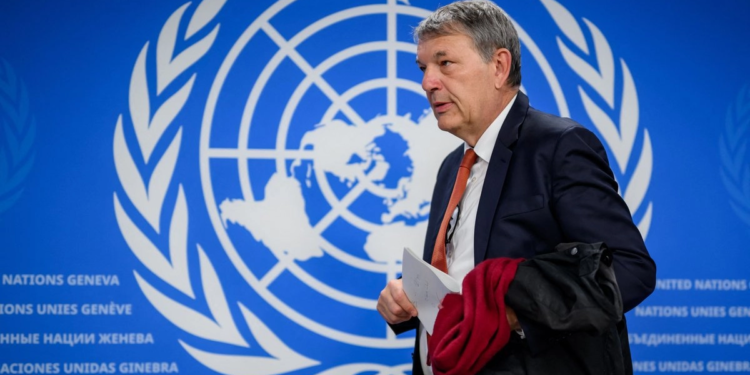 Christian Saunders es nombrado director de la Agencia de la ONU para los Refugiados Palestinos