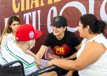 Estefanía Mercado lleva su “Chambamanía” a Nuevo Noh-Bec y acerca servicios gratuitos a más de mil familias