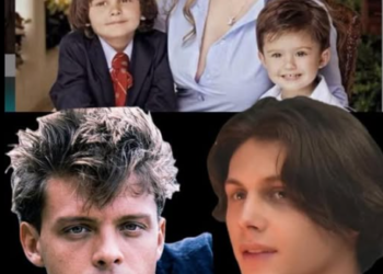 Hijos de Luis Miguel y Aracely Arámbula son captados en el aeropuerto; el parecido con su papá es innegable