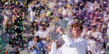 Sinner gana su primer Masters 1000 de Indian Wells tras imponerse a Medvedev