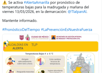 Pronóstico del clima para el viernes 13 en CDMX y Edomex: Frente frío 40 traerá lluvias y chubascos