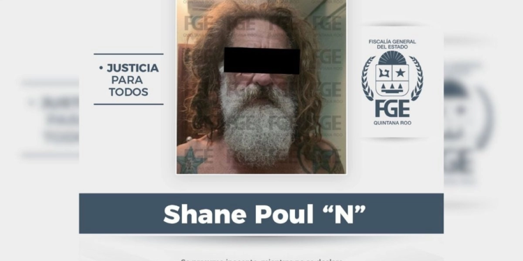 Capturan a Shane N, estadunidense señalado del feminicidio de su esposa en un hotel de Playa del Carmen