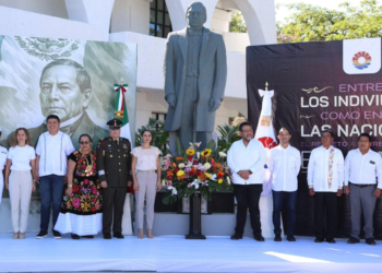 Exalta Ana  Paty  Peralta  Legado  De  Don  Benito  Juárez  García