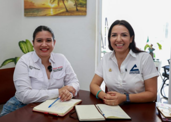 Gobierno de Estefanía Mercado y CANACO lanzan brigadas para fortalecer comercios locales