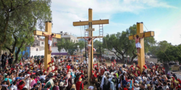 Arrancan en Iztapalapa festejos de Semana Santa 2026 con el Domingo de Ramos