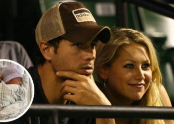 ⁠Anna Kournikova revela el nombre de su cuarto hijo con Enrique Iglesias