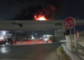 se registra incendio en obras de la Línea 6 del Metrorrey en Nuevo León