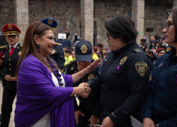 Propone Clara Brugada Premio Anual de la Mujer Policía