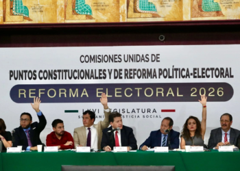 Aprueban en comisiones de San Lázaro dictamen de reforma electoral de Sheinbaum; pasa al pleno