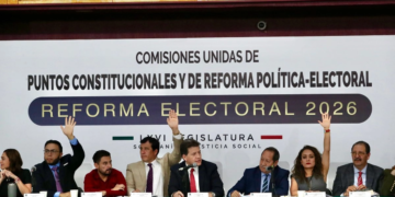 Aprueban en comisiones de San Lázaro dictamen de reforma electoral de Sheinbaum; pasa al pleno