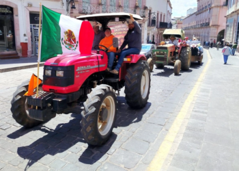 Productores de frijol protestan en Zacatecas por fallas en centro de acopio oficial