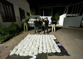 Defensa asegura 130 kilogramos de metanfetamina en Navojoa, Sonora