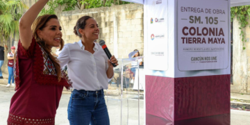 TRANSFORMAN ANA PATY PERALTA Y MARA LEZAMA TIERRA MAYA CON PAVIMENTACIÓN