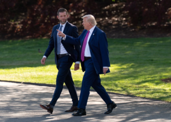 Eric Trump acompañará a su padre en visita de Estado a China