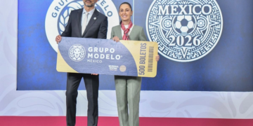 Grupo Modelo donará 500 boletos para partidos del Mundial 2026 en México