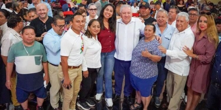 Comparten Rafa Marín y Marybel Villegas evento; piden “unidad real” en Morena, basada en respeto, diálogo e inclusión