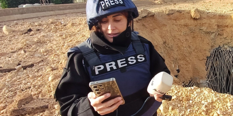 Confirman asesinato de periodista libanesa por fuerzas israelíes