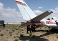 Mueren cuatro personas tras desplome de avioneta en Huejotzingo, Puebla