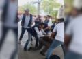 Golpean a migrante que agredió a servidora pública en Tapachula, Chiapas